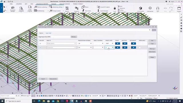 Tekla Structure | Export Tekla Drawing to Dwg with Layer & Scale смотреть онлайн