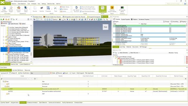 Lesson 05 - 5D Cost databases and cost estimations using BEXEL Manager Cost Editor смотреть онлайн