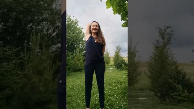 5 минутная ⏱️ разминка для СПИНЫ и ПЛЕЧ ? смотреть онлайн