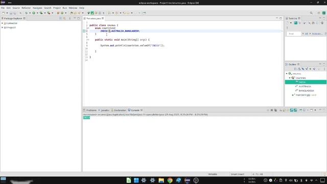 How to get enum value from string value in java смотреть онлайн