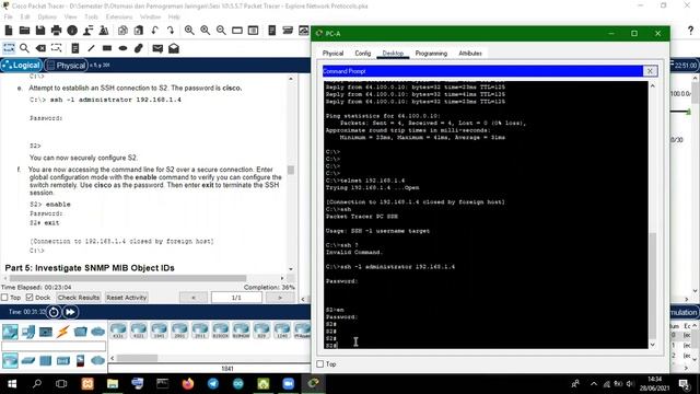 Tutorial 5.5.7 Packet Tracer - Explore Network Protocols смотреть онлайн