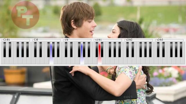 High School Musical - Breaking Free Piano Tutorial смотреть онлайн