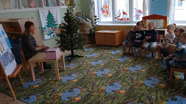 ООД "Елочка красавица в гости к нам пришла", 2 младшая группа смотреть онлайн