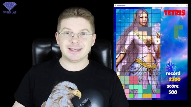Игра Тетрис Python / выбор kivy vs tkinter смотреть онлайн