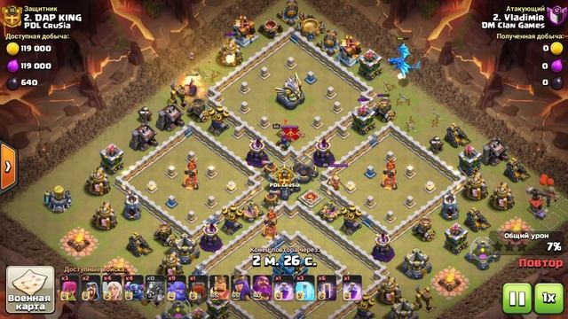 ТОП 4 ТАКТИКИ ДЛЯ ТХ12, КОТОРЫЕ СНОСЯТ ВСЕ БАЗЫ В КЛЕШ ОФ КЛЕНС | CLEO CLASH OF CLANS смотреть онлайн
