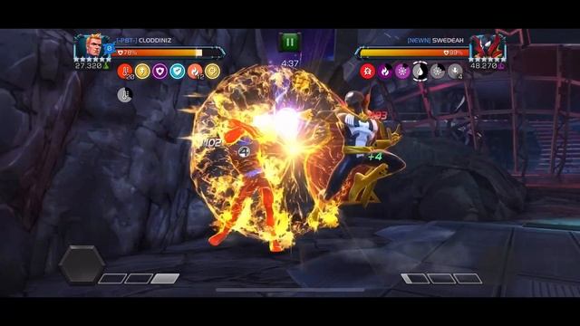 R4 Human Torch vs R4 Supreme Spider Man | Aw node 35 смотреть онлайн