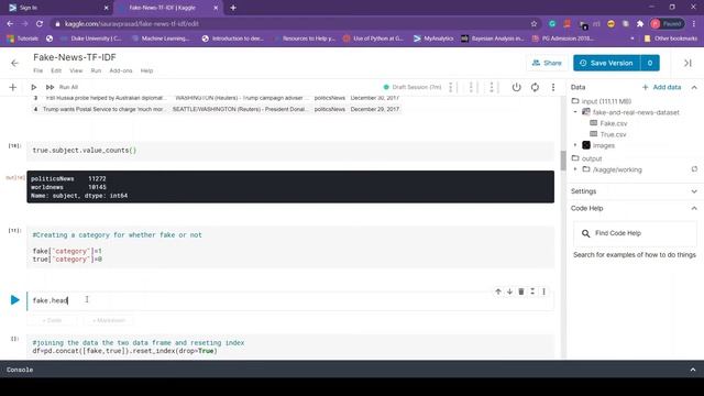 Part-2 | Machine Learning Project in Python | NLP for Fake News Detection | Accuracy -99.385 | смотреть онлайн