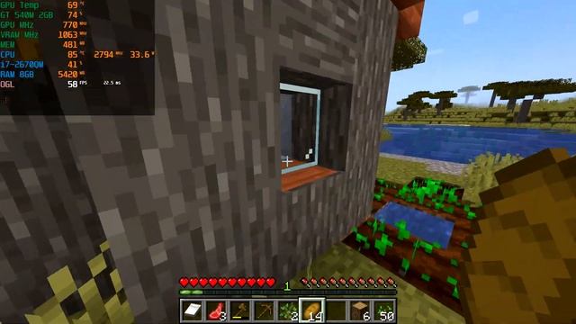 Minecraft | GT 540M + i7 2670QM смотреть онлайн