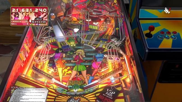 Girls like pinball too! PS5 Zaccaria Pinball table play смотреть онлайн