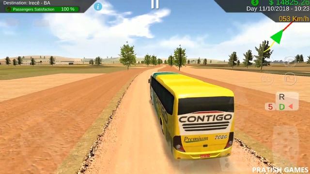 Heavy Bus Simulator - Offroad Perfect Driver | Bus Games - Android GamePlay FHD смотреть онлайн