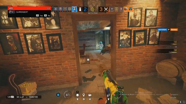 First Caveira ace (plat 3)... Lost it anyway... Damn R6 MM system смотреть онлайн