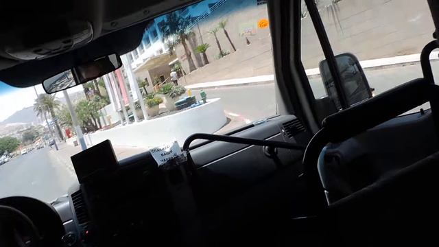 Эйлат. Эйлат из окна водителя автобуса -- Израиль