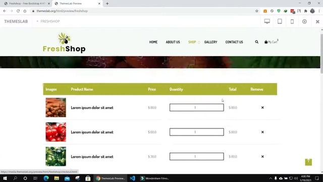 Freshshop: Free Bootstrap 4 HTML5 Ecommerce Website Template смотреть онлайн