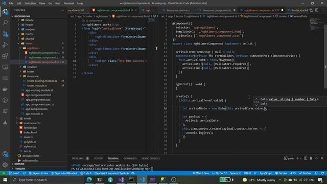 Ngb-Timepicker + Ngb-Datepicker and Timezones смотреть онлайн