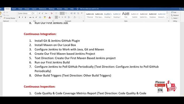 Course Contents | Jenkins Tutorial For Beginners смотреть онлайн