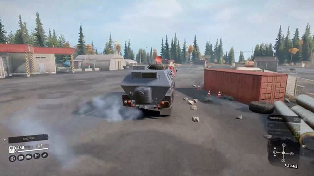 Snowrunner mod reveiw, APC 6X6 RHINOC. First thoughts. смотреть онлайн