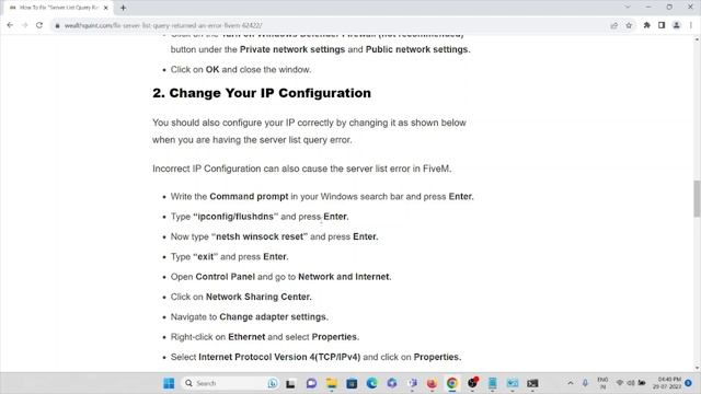 How To Fix “Server List Query Returned An Error” On FiveM смотреть онлайн