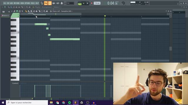 J'AI FAIT une INSTRU INTENSE au SAXOPHONE 🎷 | Tutoriel FL Studio 2022 смотреть онлайн