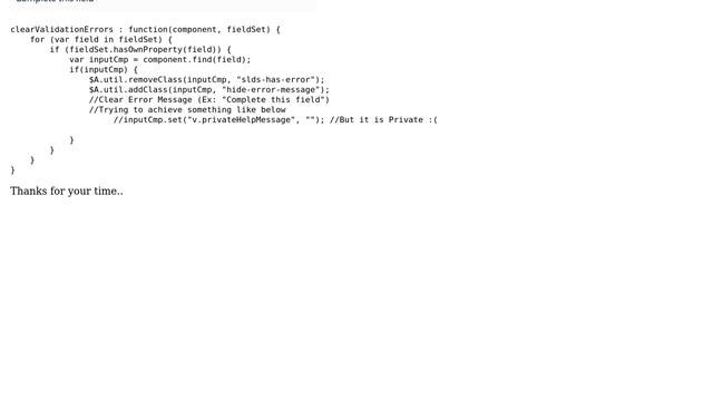 Salesforce: lightning:input Clear validation error messages смотреть онлайн