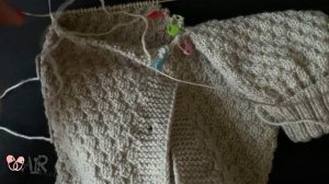 ДЕТСКИЙ КОМБИНЕЗОН спицами с капюшоном. Рост 62. Азиатский росток.