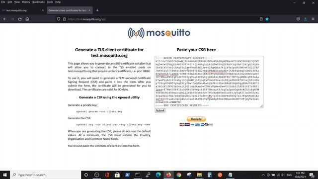1 - ESP IDF MQTTS test tool in order to Publish and Subscribe via Mosquitto test broker смотреть онлайн