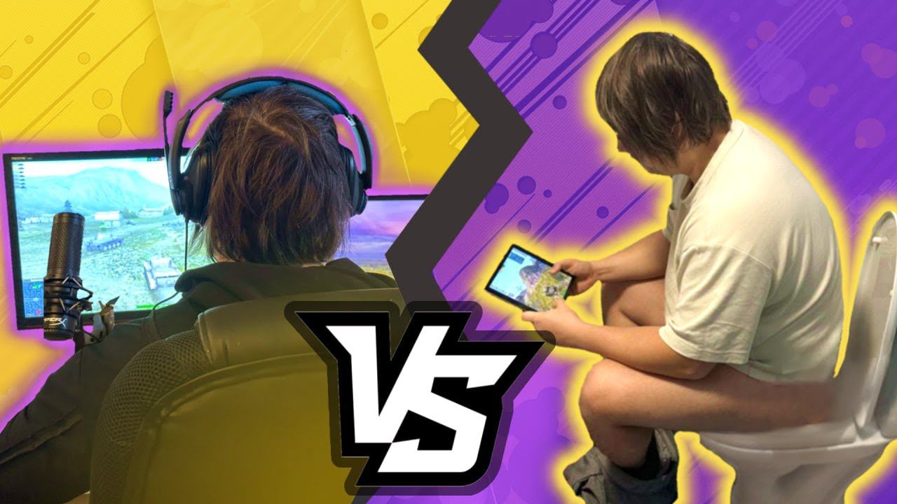 ПК против Планшета! С чего лучше играть в Tanks Blitz в 2024? смотреть онлайн