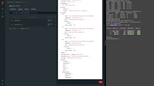 How to backup and restore Apache Cassandra on Kubernetes смотреть онлайн