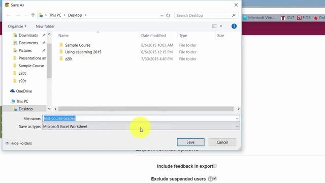 Backing up Grades in a Course in Moodle™ Software Platform смотреть онлайн