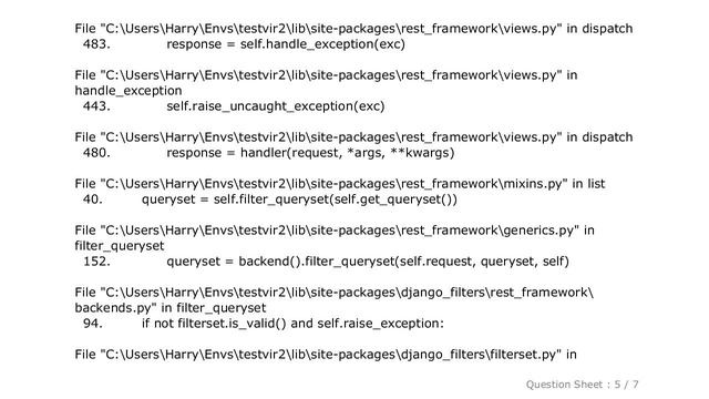 Django : django-filter: TypeError at /goods/ __init__() got an unexpected keyword argument 'name' смотреть онлайн