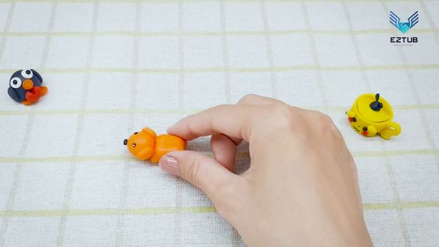 DIY cute dog shape with clay super unique keychain design смотреть онлайн