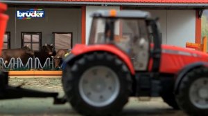 Прицеп самосвал Bruder Krampe