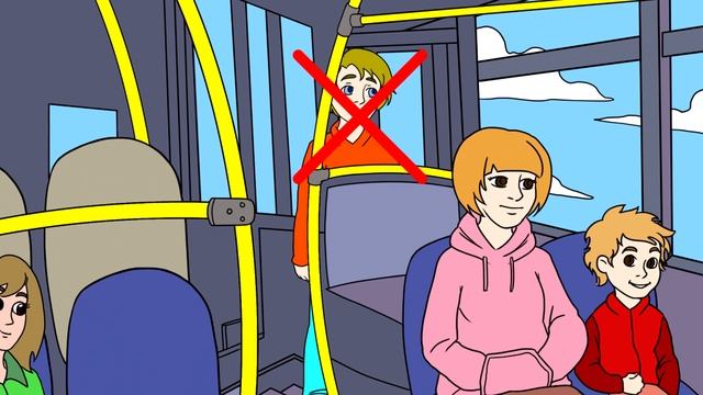 Ожившие раскраски от РСА. Выпуск 4: Мы едем, едем, едем...в автобусе.