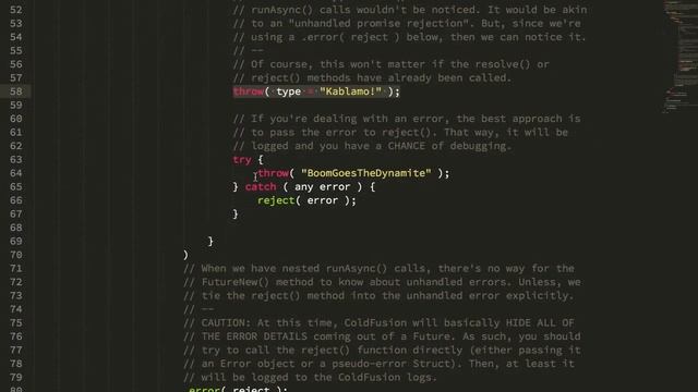 EXPERIMENT: Creating A Promise-Inspired Future Constructor In ColdFusion 2018 смотреть онлайн