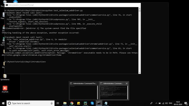 How to Set Chromedriver Path in Selenium | Install Chromedriver on Windows 10 | SQA Tools смотреть онлайн