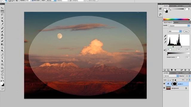 Tutorial: How to Create a Vignette in Photoshop CS5 смотреть онлайн