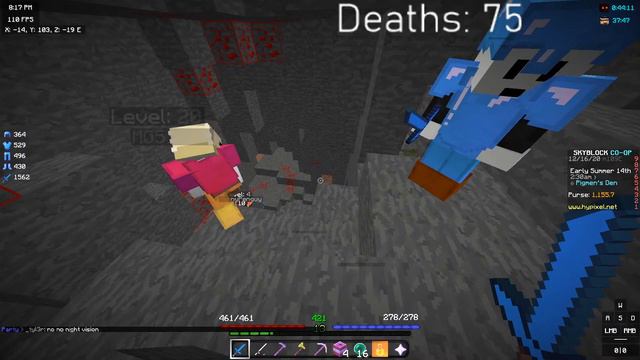 Getting all of the Fairy Souls! (Hypixel Skyblock Hacked) Part 2 Electric Boogaloo смотреть онлайн