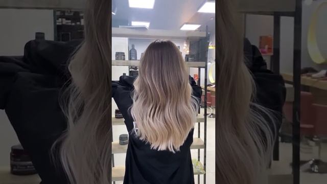 Окрашивание Шатушь ✨ как вы любите укладывать волосы? #окрашивание #аиртач #парикмахер #колорист смотреть онлайн