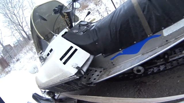 Снегоход Рысь 440 с двигателем от бурана. За 80 тыс. рублей. смотреть онлайн