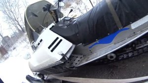 Снегоход Рысь 440 с двигателем от бурана. За 80 тыс. рублей.