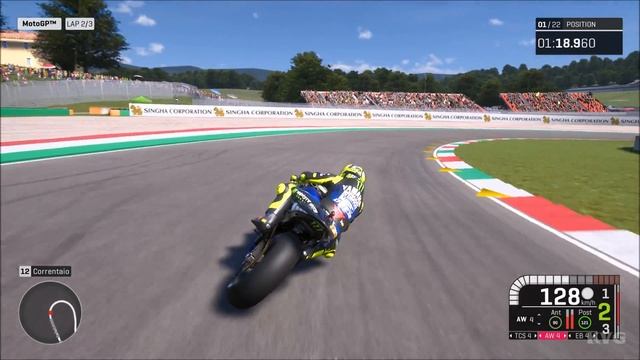 MotoGP 19 - Valentino Rossi Gameplay (PC HD) [1080p60FPS]