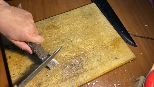 Якутский нож. Мастер Спиридон Попов. Сталь 65Г , Усть-Алданский улус, п. Сырдах смотреть онлайн