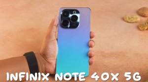 Infinix Note 40x 5G первый обзор на русском