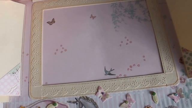 Скрапбукинг. Альбом для девочки.