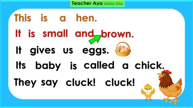 Practice Reading || Learn how to read || Reading Lesson for Grade 1, Grade 2 смотреть онлайн