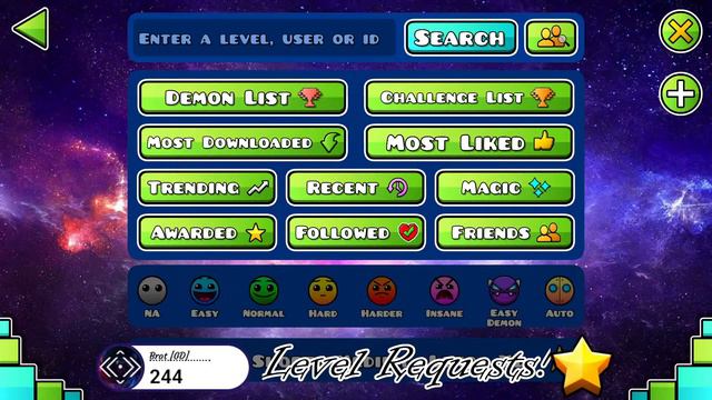 Level Requests (IDs In Chat) + Chilling With Some Friends | Geometry Dash