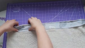 Коврик в ванну из старых полотенец