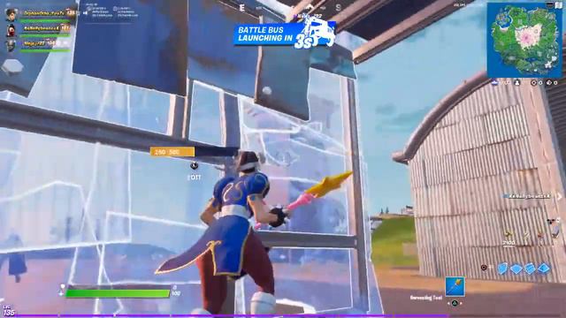 Street Fighter Skins Gameplay Ryu And Chun Li- Fortnite смотреть онлайн