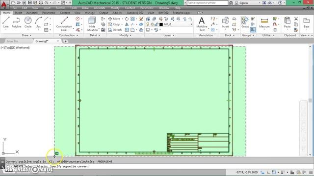 AutoCAD Mechanical 2015 Tutorial: Part 2 смотреть онлайн