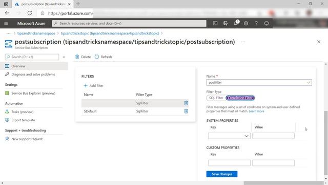 How to use Azure Service Bus Topics | Azure Tips and Tricks смотреть онлайн