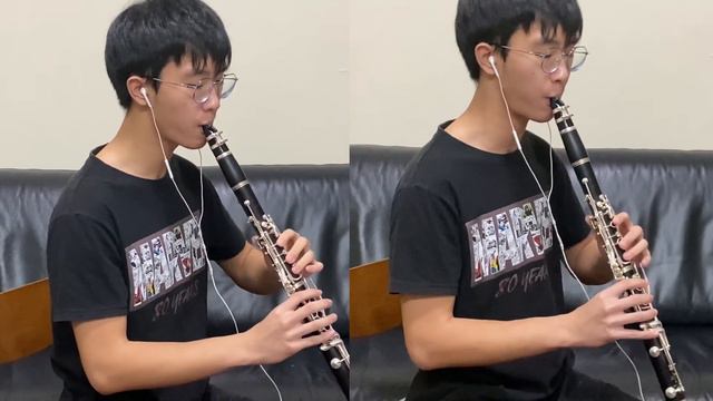 Kensuke Ushio- Mizore and Ririka's duet [Clarinet duet] смотреть онлайн